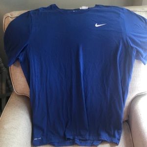Nike Dri-Fit Blue Shirt XXLT